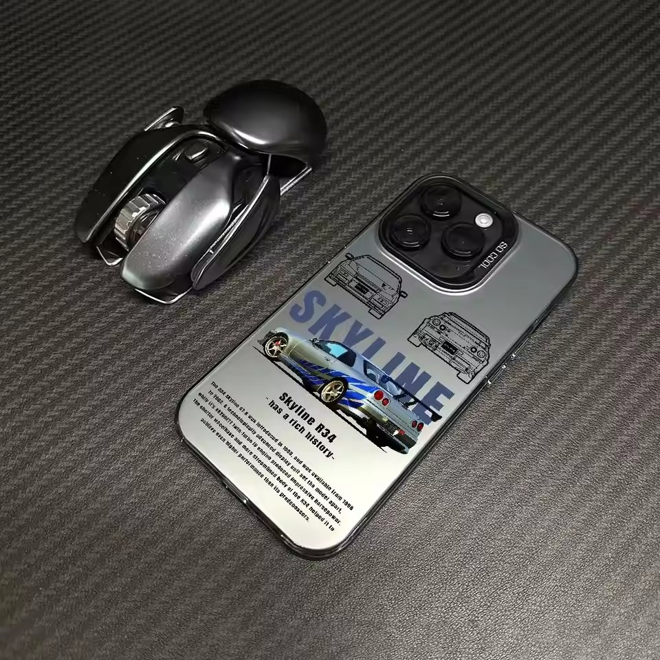 Cool Racing Style Lines Phone  - Mini Pc Case 评论和价格
