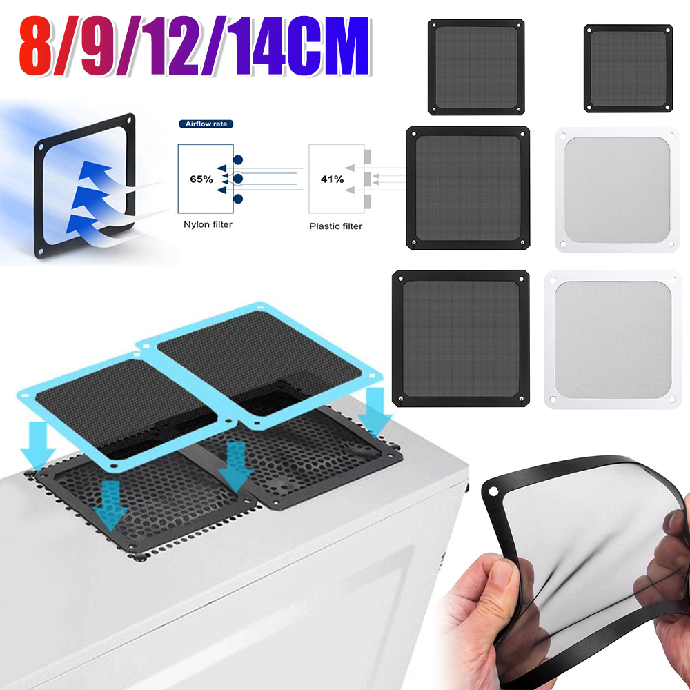 1/2X 8/9/12/14cm Magnetic Fram - Dust Filter Pc 评论和价格