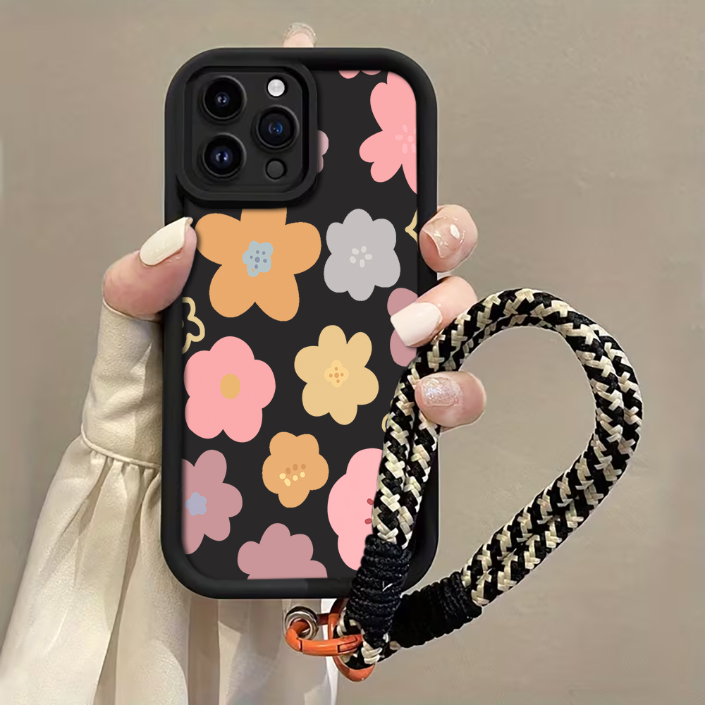 Macaron Flowers Strap Rope Pho - Matte Pc Case 评论和价格