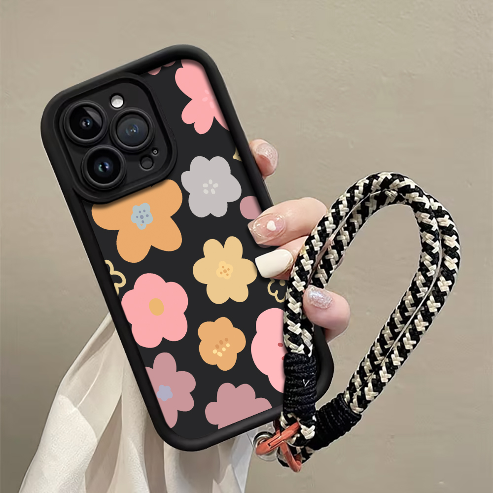 Macaron Flowers Strap Rope Pho - Matte Pc Case 评论和价格