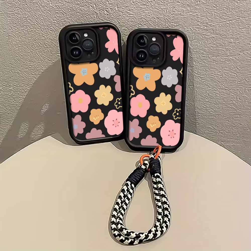 Macaron Flowers Strap Rope Pho - Matte Pc Case 评论和价格