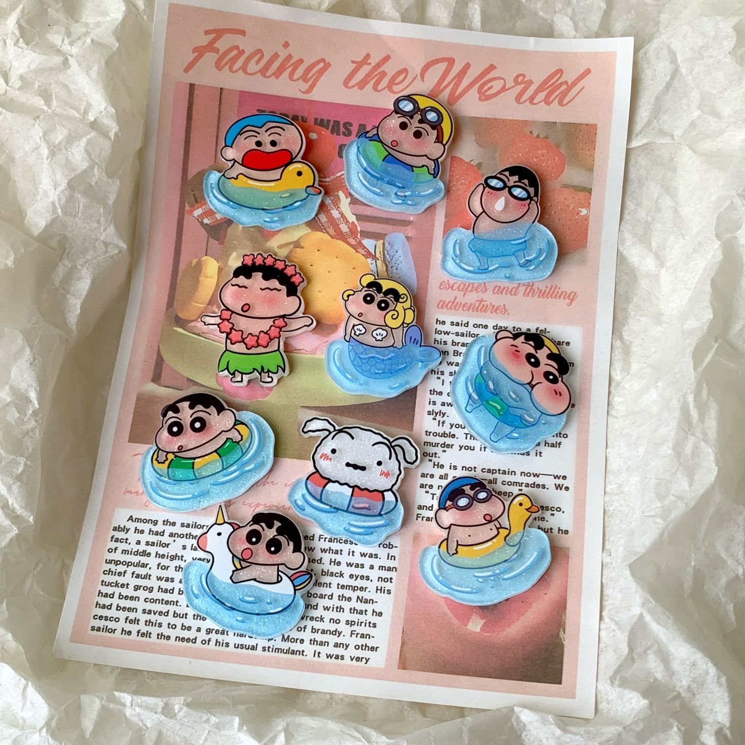 Crayon Shin-chan resin accesso - Case Fans 评论和价格