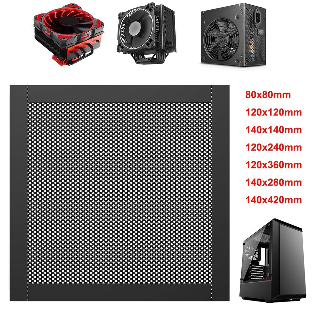 New PVC Dust Filter Cover Blac - Dust Filter Pc 评论和价格